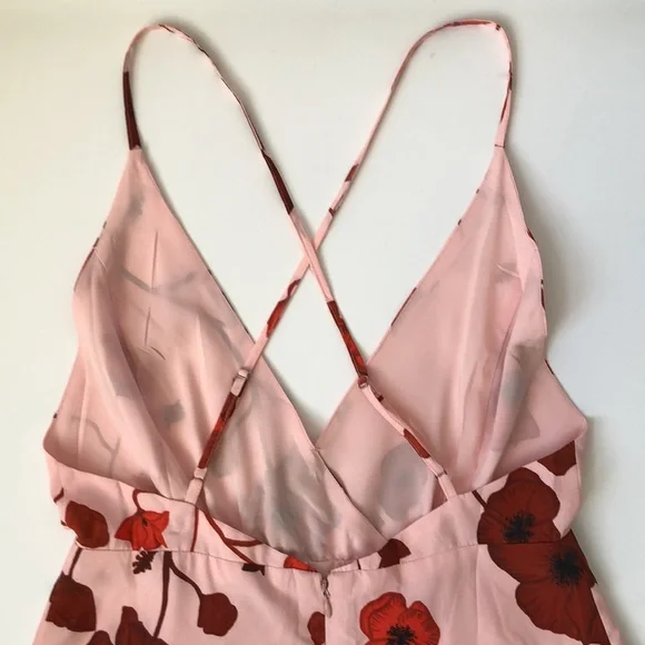 Floral High Low Maxi Dress Villa D’Este NWT - Picture 3 of 6